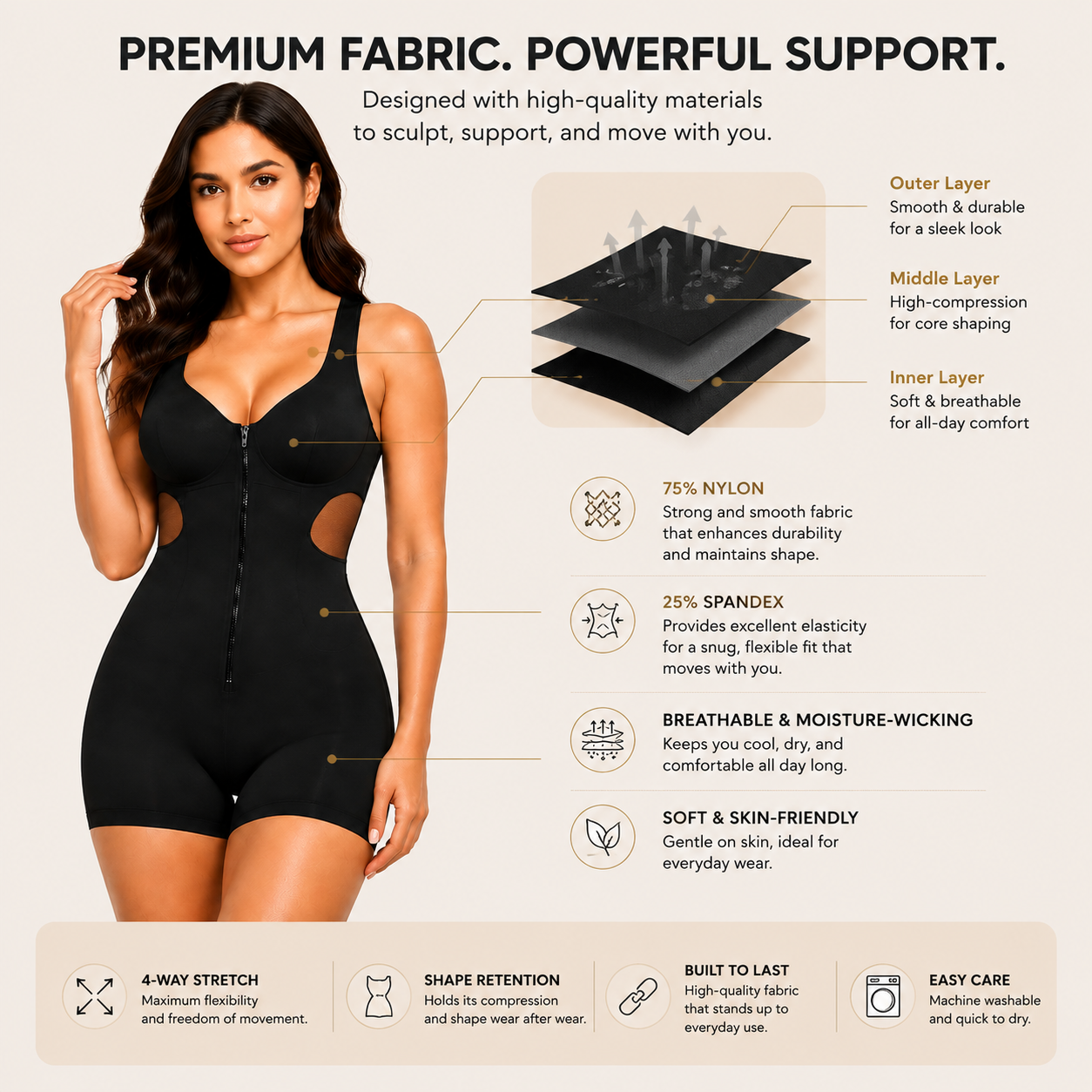 A Sculpting Bodysuit Made to Show Off Your Waistline