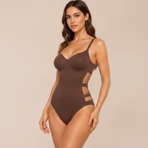 Seamless Sculpting Bodysuit for Women | Everyday Shaping Tank Bodysuit with Comfortable Compression Fit