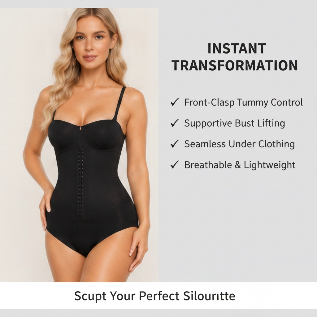 Strapless Seamless Bodysuit for Women | Sculpting Shapewear Romper with Comfortable Compression Fit